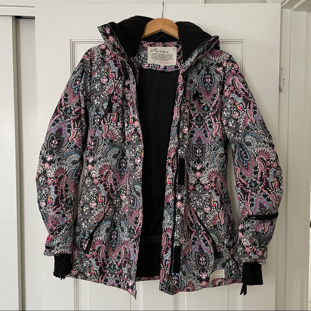 Women’s Ski Jacket Love-alanche Jacket odd molly in “Cargo” print - Picture 13 of 16
